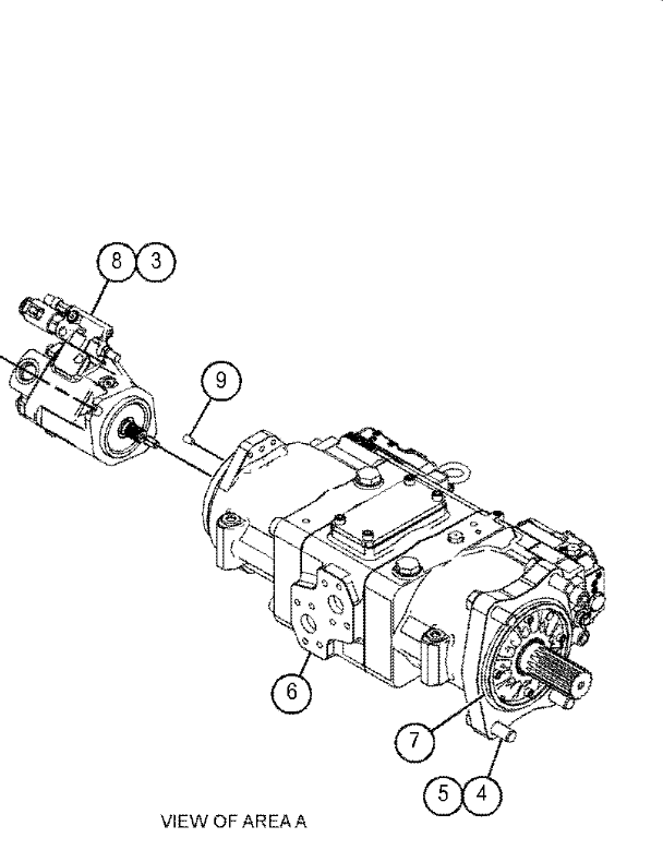 550-4341 hydraulic pump